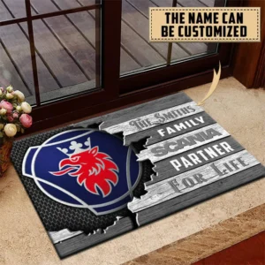 Scania Doormat, All Over Print Doormat CAR199022727 - Gray