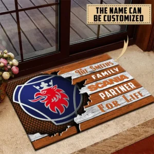 Scania Doormat, All Over Print Doormat CAR199022727 - Orange