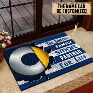 Smart Doormat, All Over Print Doormat CAR199022729 - Blue