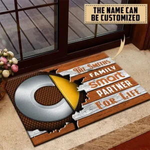 Smart Doormat, All Over Print Doormat CAR199022729 - Orange