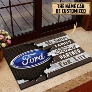 Ford Doormat, All Over Print Doormat CAR199022730 - Brown