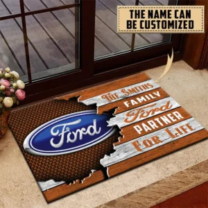 Ford Doormat, All Over Print Doormat CAR199022730 - Orange