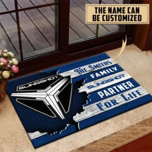 Polaris Slingshot Doormat, All Over Print Doormat CAR199022732 - Blue