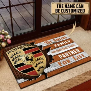 Porsche Doormat, All Over Print Doormat CAR199022735 - Orange