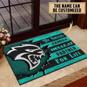 Hellcat Doormat, All Over Print Doormat CAR199022736 - Cyan