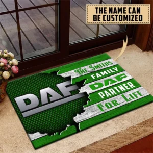 DAF Doormat, All Over Print Doormat CAR199022737 - Green