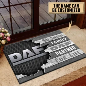 DAF Doormat, All Over Print Doormat CAR199022737 - Gray