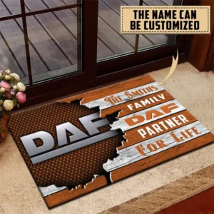 DAF Doormat, All Over Print Doormat CAR199022737 - Orange