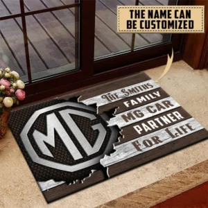 MG Doormat, All Over Print Doormat CAR199022738 - Brown