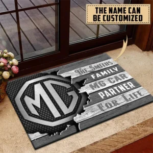 MG Doormat, All Over Print Doormat CAR199022738 - Gray
