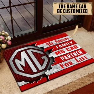MG Doormat, All Over Print Doormat CAR199022738 - Red