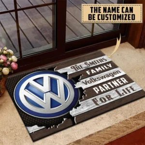 Volkswagen Doormat, All Over Print Doormat CAR199022741 - Brown