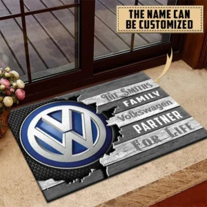 Volkswagen Doormat, All Over Print Doormat CAR199022741 - Gray