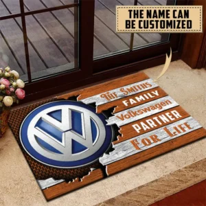 Volkswagen Doormat, All Over Print Doormat CAR199022741 - Orange
