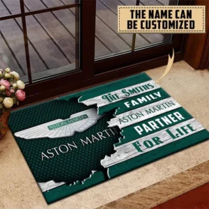 Aston Martin Doormat, All Over Print Doormat CAR199022743 - Blue