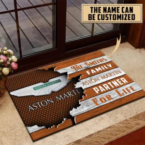 Aston Martin Doormat, All Over Print Doormat CAR199022743 - Orange