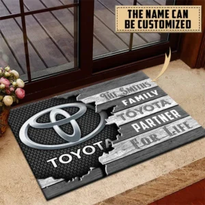 Toyota Doormat, All Over Print Doormat CAR199022744 - Gray