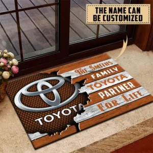 Toyota Doormat, All Over Print Doormat CAR199022744 - Orange
