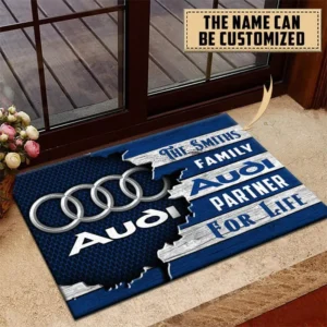 Audi Doormat, All Over Print Doormat CAR199022745 - Blue