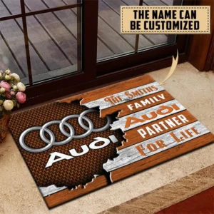 Audi Doormat, All Over Print Doormat CAR199022745 - Orange