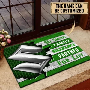 Suzuki Doormat, All Over Print Doormat CAR199022749 - Green