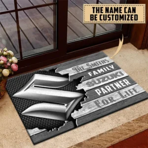 Suzuki Doormat, All Over Print Doormat CAR199022749 - Gray