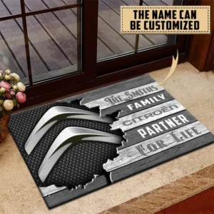 Citroen Doormat, All Over Print Doormat CAR199022751 - Gray