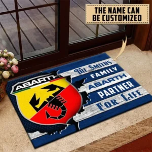 Abarth Doormat, All Over Print Doormat CAR199022753 - Blue
