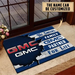 GMC Doormat, All Over Print Doormat CAR199022759 - Blue