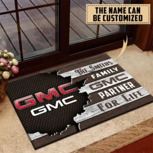 GMC Doormat, All Over Print Doormat CAR199022759 - Brown