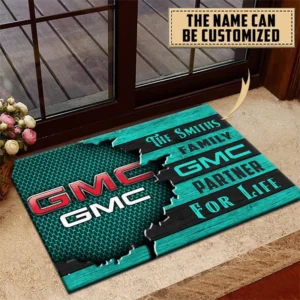 GMC Doormat, All Over Print Doormat CAR199022759 - Cyan