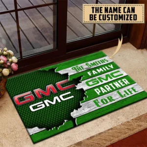 GMC Doormat, All Over Print Doormat CAR199022759 - Green