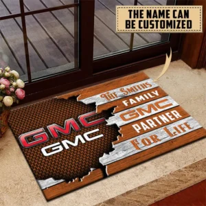 GMC Doormat, All Over Print Doormat CAR199022759 - Orange