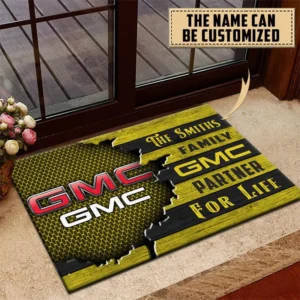 GMC Doormat, All Over Print Doormat CAR199022759 - Yellow