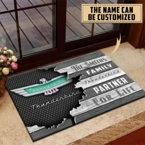 Thunderbird Doormat, All Over Print Doormat CAR199022761 - Gray