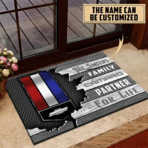 Chevrolet Camaro Doormat, All Over Print Doormat CAR199022762 - Gray