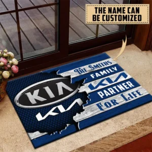 Kia Doormat, All Over Print Doormat CAR199022763 - Blue