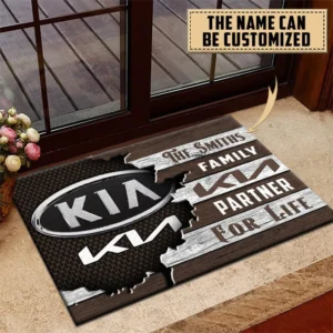 Kia Doormat, All Over Print Doormat CAR199022763 - Brown