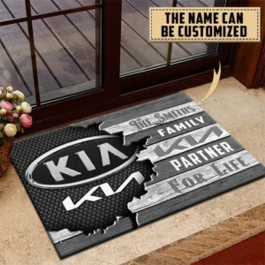 Kia Doormat, All Over Print Doormat CAR199022763 - Gray