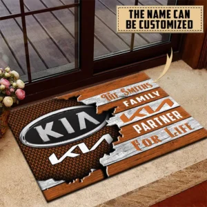 Kia Doormat, All Over Print Doormat CAR199022763 - Orange