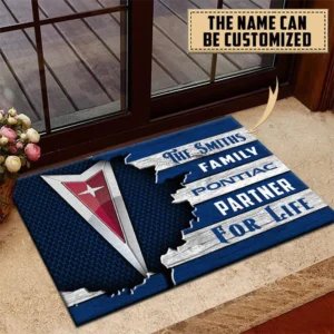 Pontiac Doormat, All Over Print Doormat CAR199022764 - Blue
