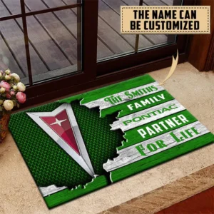 Pontiac Doormat, All Over Print Doormat CAR199022764 - Green