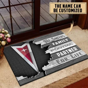 Pontiac Doormat, All Over Print Doormat CAR199022764 - Gray