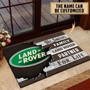 Land Rover Doormat, All Over Print Doormat CAR199022765 - Brown