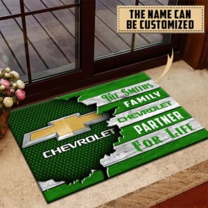 Chevrolet Doormat, All Over Print Doormat CAR199022767 - Green
