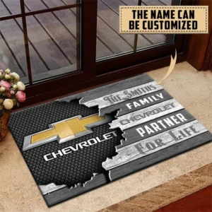 Chevrolet Doormat, All Over Print Doormat CAR199022767 - Gray