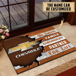 Chevrolet Doormat, All Over Print Doormat CAR199022767 - Orange