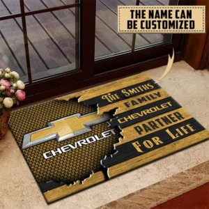 Chevrolet Doormat, All Over Print Doormat CAR199022767 - Yellow