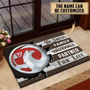 Vauxhall Doormat, All Over Print Doormat CAR199022768 - Brown