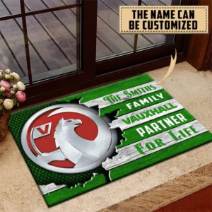 Vauxhall Doormat, All Over Print Doormat CAR199022768 - Green